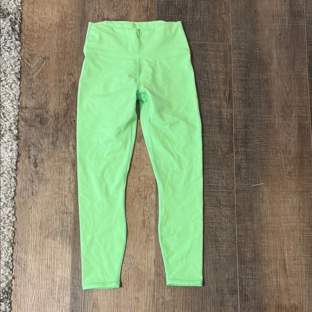 Fabletics Green High-Waisted Leggings